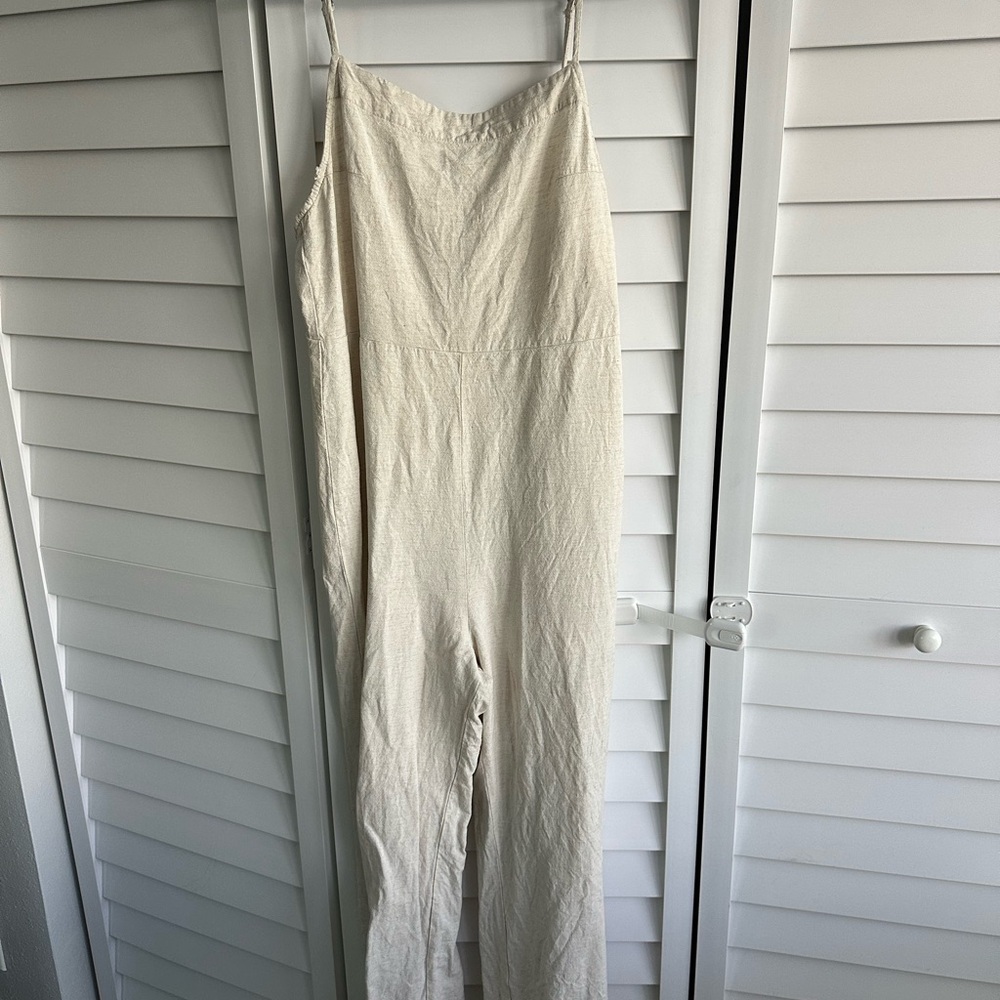 Rhythm Cream Jumpsuit